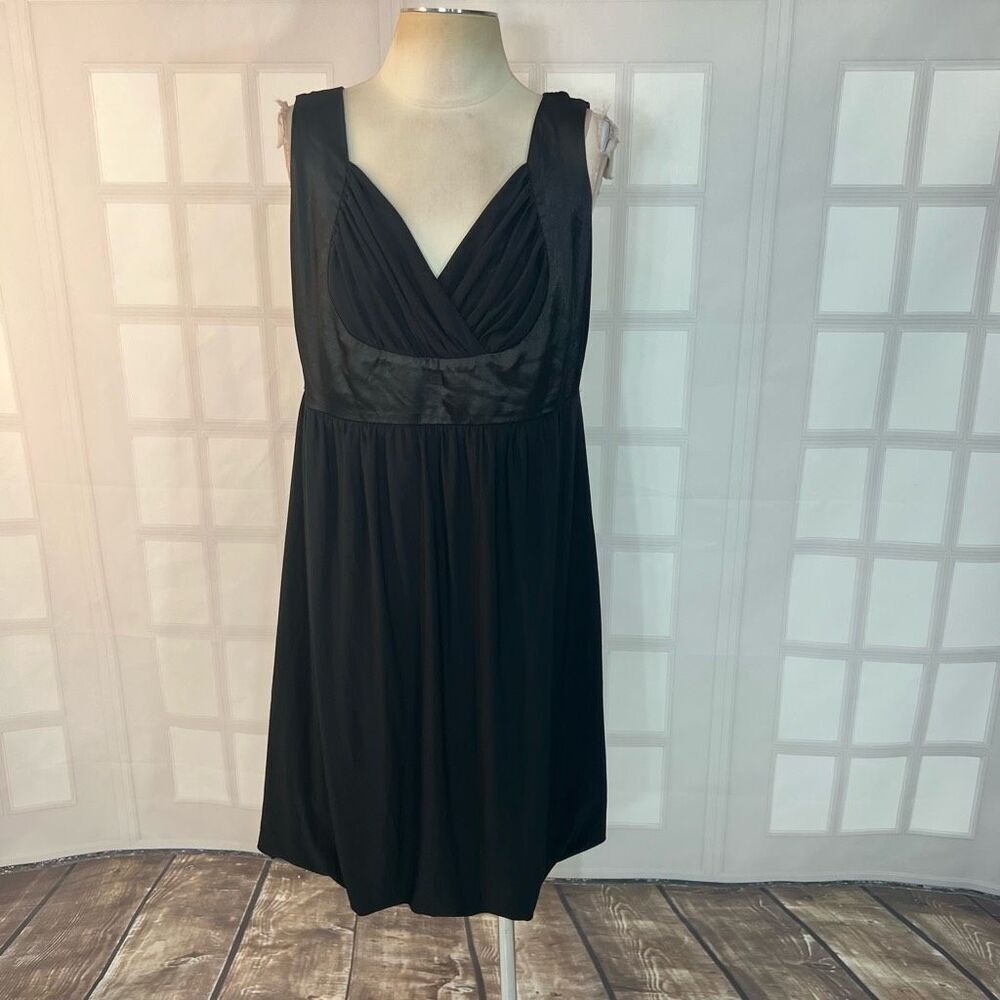 🔥🔥 5/$25 sale 🔥🔥 Torrid Black Bubble Hem Cocktail Dress Size 0X